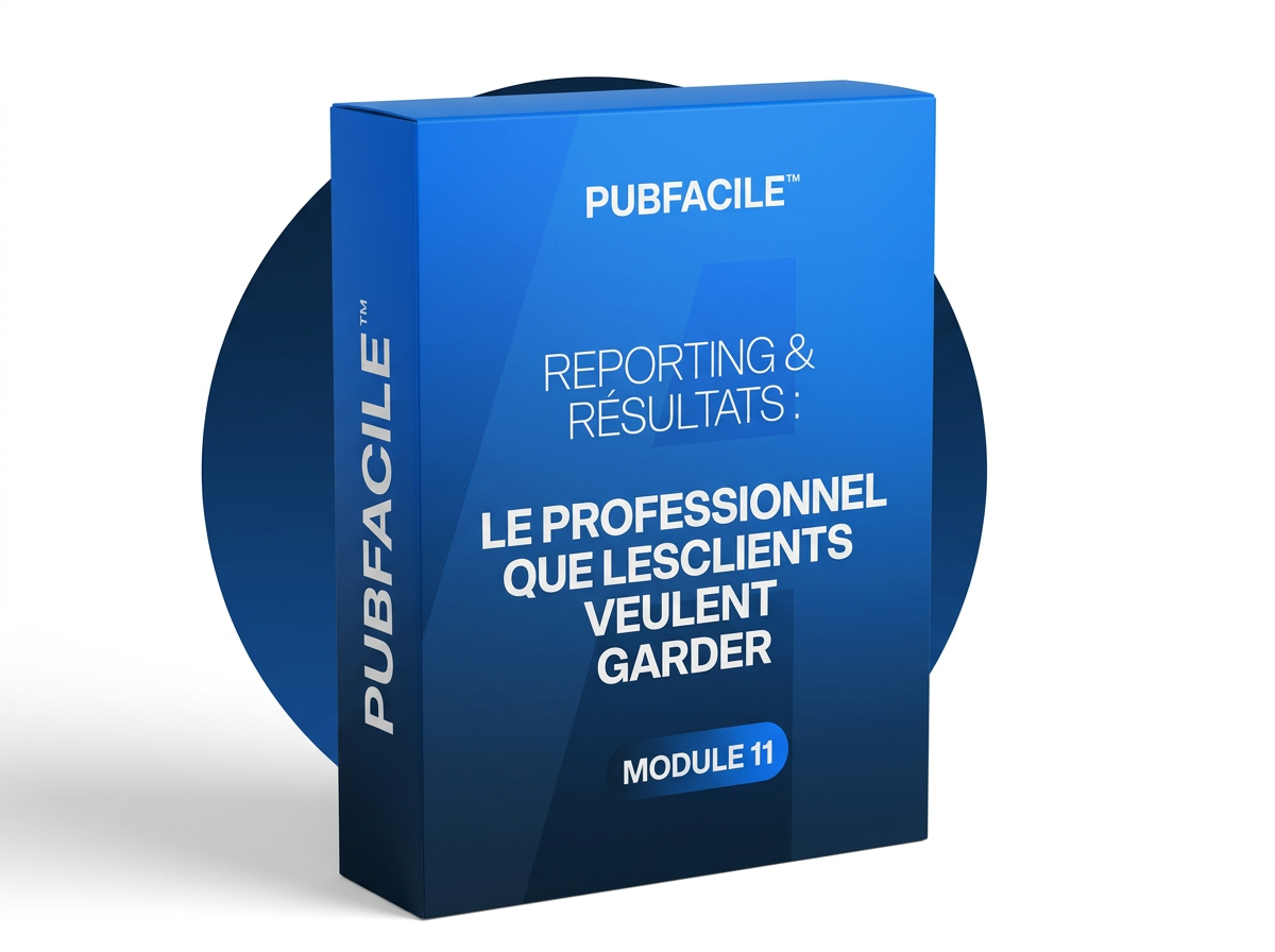 Illustration du module 11 : Reporting & pilotage : diriger ton acquisition comme un chef d'entreprise