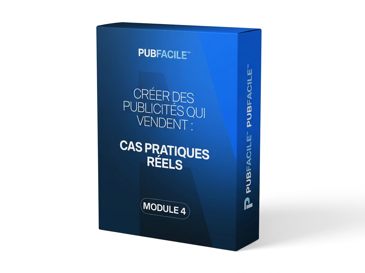 Illustration du module 4 : Créer des publicités qui vendent : cas pratiques réels
